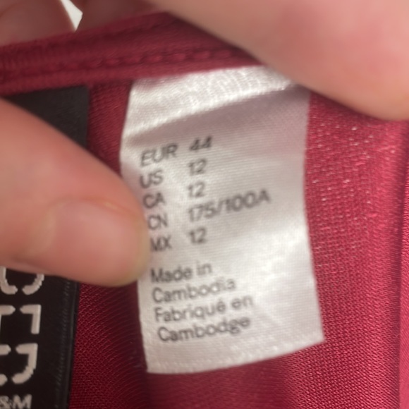 Red dress size 12 - Picture 3 of 3